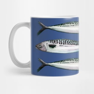 Mackerel Pattern - Fish Fans Mug